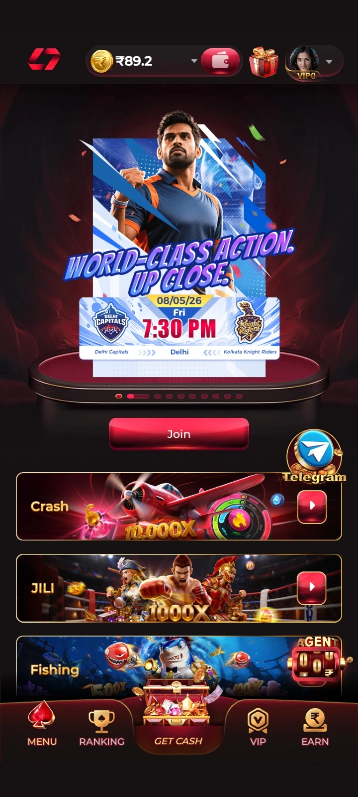 in7 game home page